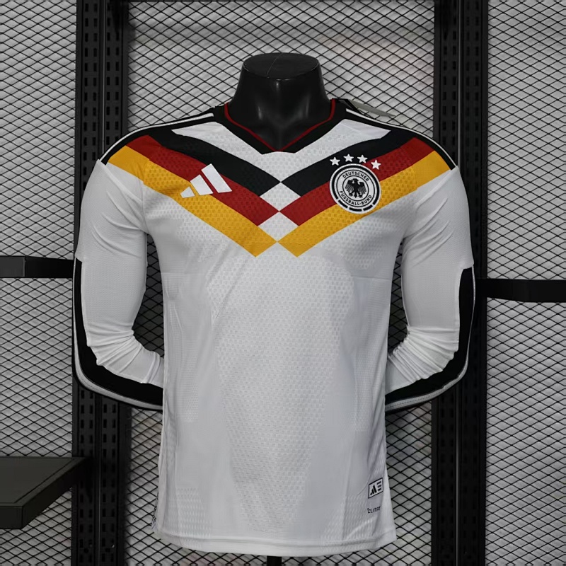 Version Player_S-3XL- Talla 26, camisa alemana de manga